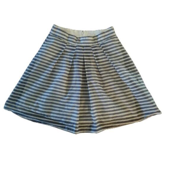 J. Crew Preppy Coaster Striped Gimlet Flared Skirt - Picture 4 of 8